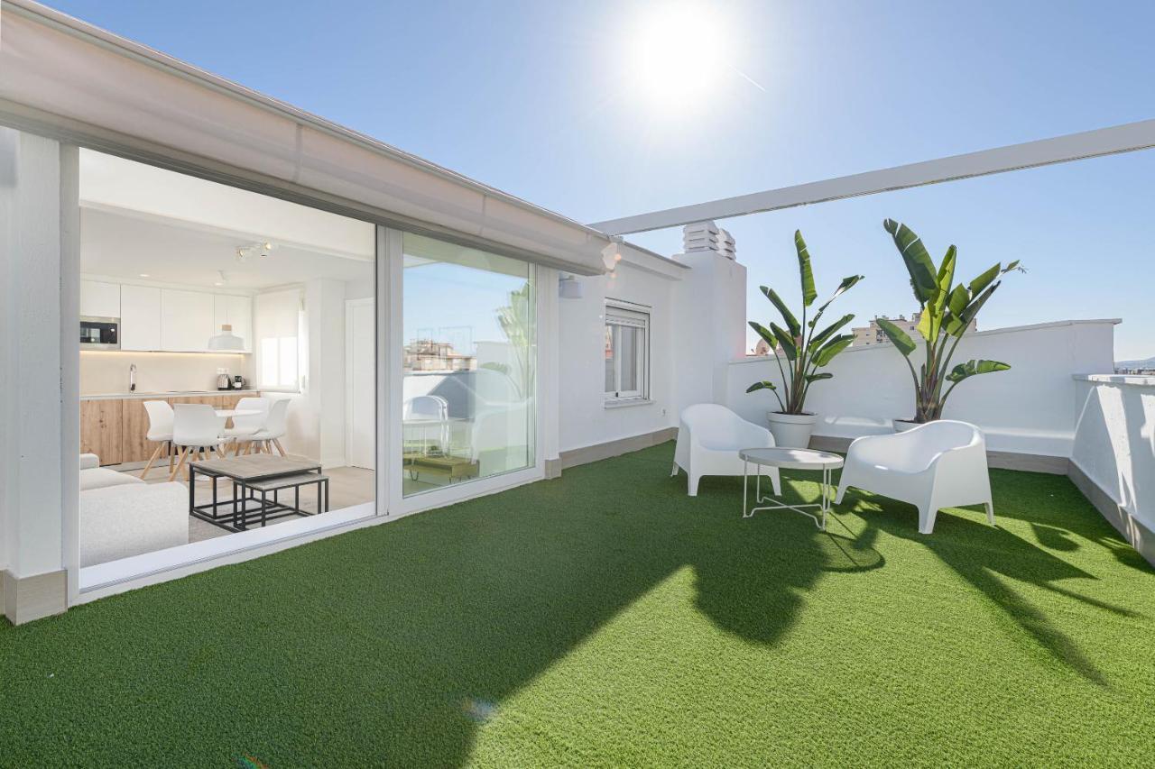 Wintowinrentals Exclusivo Atico Cerca De La Playa. Màlaga Exteriér fotografie