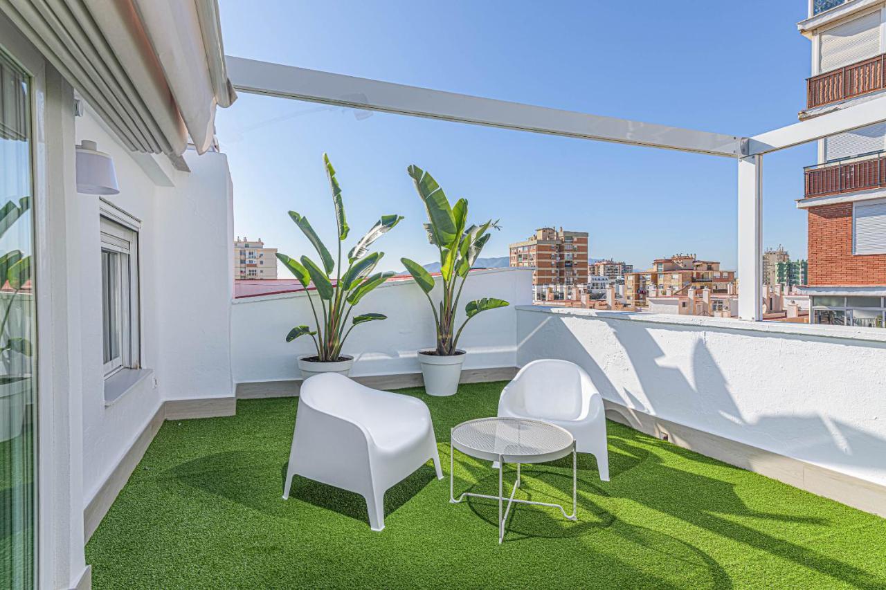 Wintowinrentals Exclusivo Atico Cerca De La Playa. Màlaga Exteriér fotografie